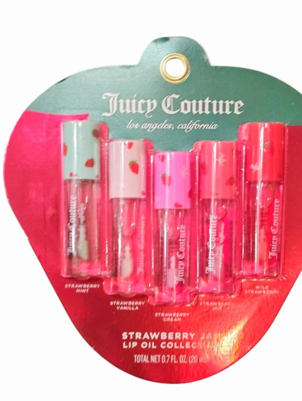 Juicy Couture‎ Strawberry Jam Lip Oil Collection